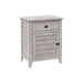 Accent Nightstand, Storage Drawer, Transitional 8th Street