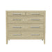 Adeline - 5 Drawers Chest - Natural Wood Wash Home Essentials