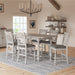 Slat Back Barstools (Set of 2) - Gray Emerald Home
