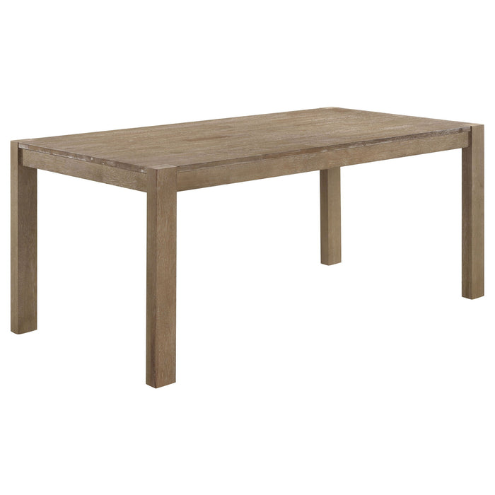 Umbarger - 5 Piece Rectangular Dining Set - Brown Furniture Max