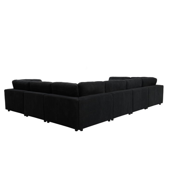 Upholstered Modular Sectional & Custom Configuration Home Essentials