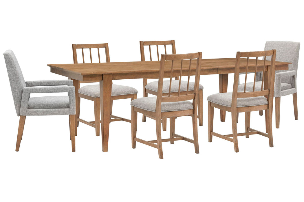 Lindon - Extendable Rectangular Dining Table Set Magnussen Furniture