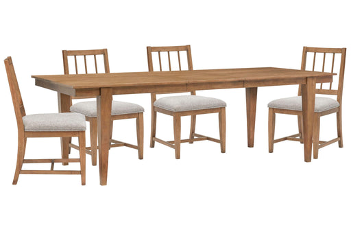 Lindon - Extendable Rectangular Dining Table Set Magnussen Furniture