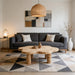 Cloud Shaped Coffee Table With 4 Round Legs Home Essentials