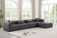Cube - 5 Piece Modular Sectional With Chaise Meridian Furniture
