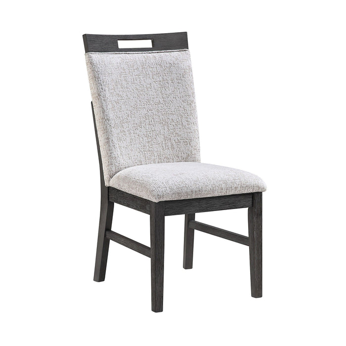Silas - 2 Piece Dining Chair Set - Light Gray Global Furniture USA