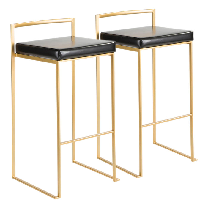 Fuji - Contemporary / Glam & Quality Construction Barstool Lumi Source