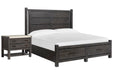 Plum Creek - Panel Storage Bedroom Set Magnussen Furniture