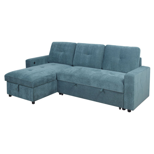 Greer - 2 Pieces LAF Sofa/Chaise - Green New Classic