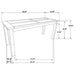 Amarillo - Rectangular Counter Height Dining Table - Rustic Brown Furniture Max