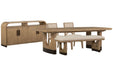Tristan - Extendable Trestle Dining Table Set Magnussen Furniture