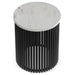 Demy - Handcrafted Metal Accent Table Simpli-Home