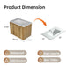 Folding Wall Cabinet With Creamic Sink Home Essentials