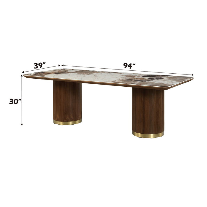 Willene - Dining Table With Ceramic Top ACME