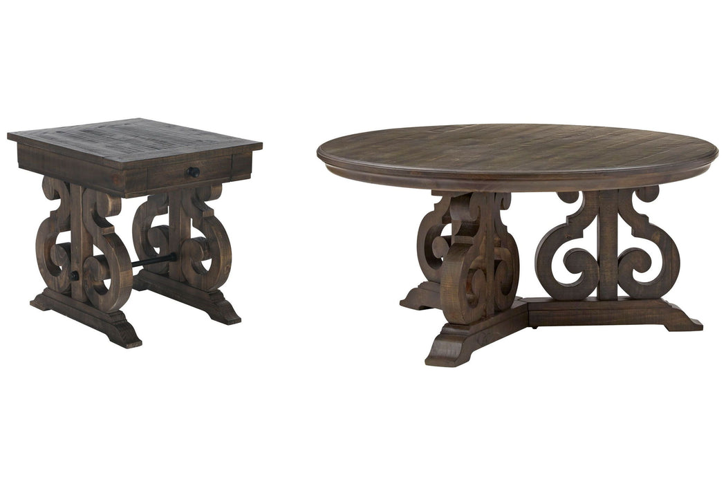 Bellamy - Round Cocktail Table Set Magnussen Furniture