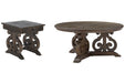 Bellamy - Round Cocktail Table Set Magnussen Furniture