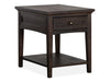 Westley Falls - Rectangular End Table - Graphite Magnussen Furniture