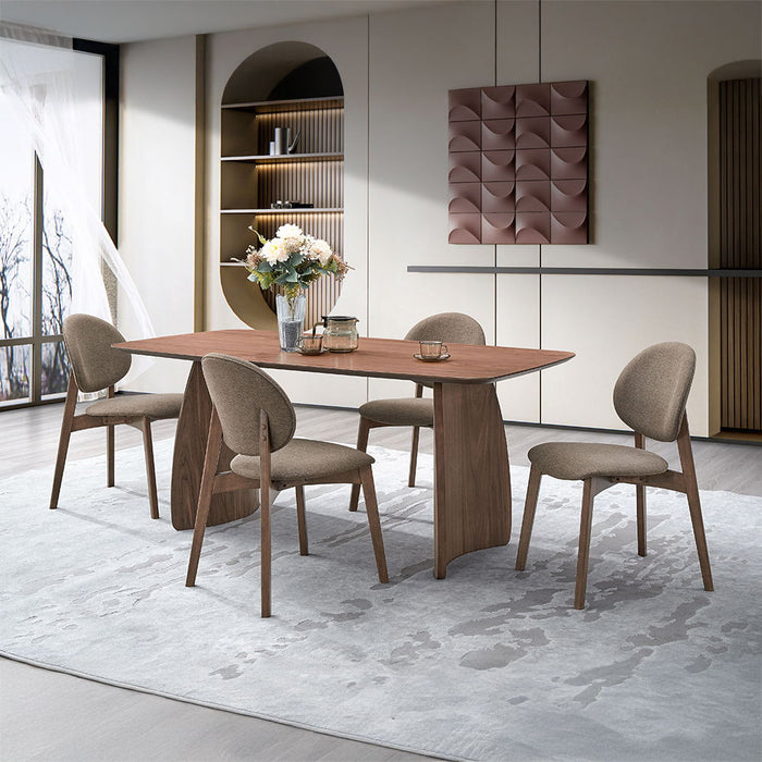 Hadasa - Dining Table - Walnut ACME