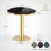 Modern Round Bistro Table Home Essentials