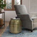 Griffen - Handcrafted Metal Storage Accent Table Simpli-Home