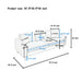 2 Piece Sofa 3 Seater Sofas Set Home Essentials