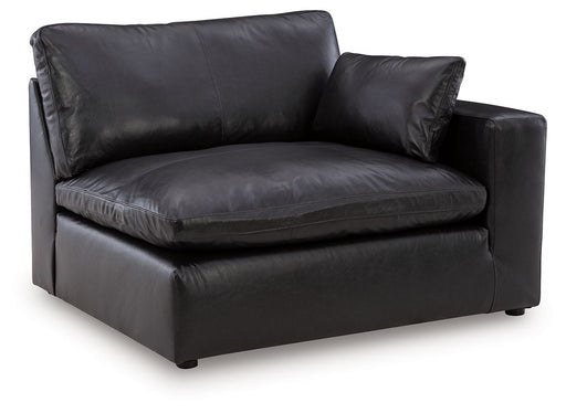 Emilia - RAF Corner Chair - Black Signature Design by Ashley®