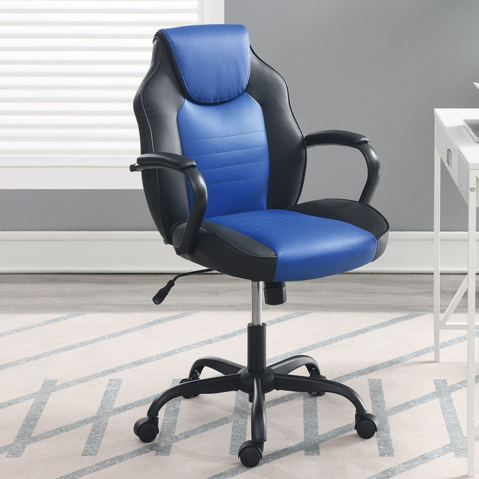Gaming And Office Chair With Padded Arms, Adjustable Height Home Essentials