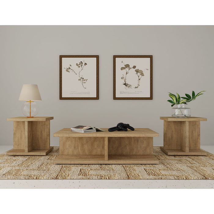 Metron - Coffee And End Table Set Furniture Max