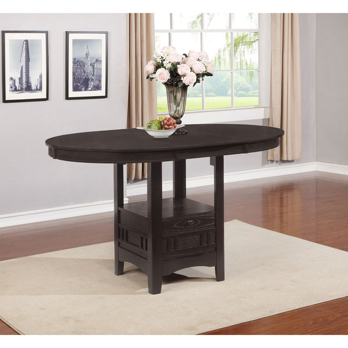 Hester - Extension Counter Dining Table - Espresso Furniture Max