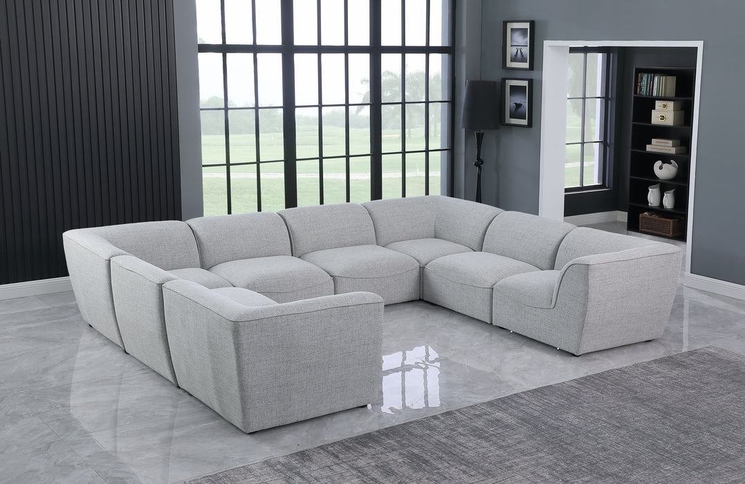 Miramar - Modular Sectional 8 Piece - Gray