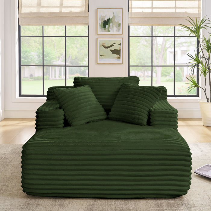 Chaise Lounge Sofa Bed With Deep Seat For Living Room Home Essentials