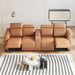 Modular Sofa With Recliners And Cup Holders Sectional Set Home Essentials