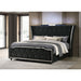 Mika - LED Upholstered Bed With Tufted Wingback Headboard And Ambient Lighting Furniture Max