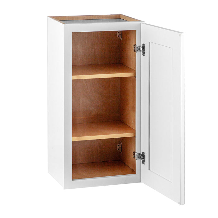 Shaker Wall Cabinet With 2 Adjustable Shelves Home Essentials