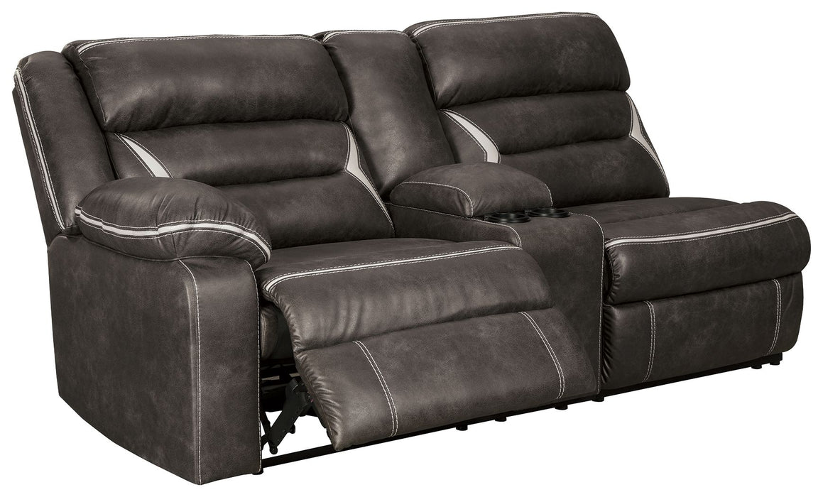 Kincord - Midnight - Laf Rec Power Sofa W/Console