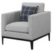 Saba - Upholstered Chair With Reversible Cushions - Gray Furniture Max
