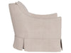 Portia - Skirted Swivel Chair, Special Order - Beige Universal Furniture