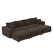 Modern Comfy Upholstered Sofa Cloud Couch & Deep Seat Couches Home Essentials