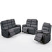 Modern Living Room Set With Manual Recliner Home Essentials