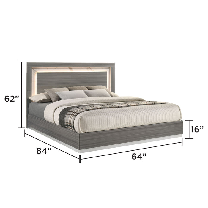 Altima - Bedroom Set With LED Headboard Matrix Furniture Group