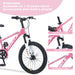 Zukka - 20" Mountain Bike With Adjustable Saddle And Suspension Fork Daily Nest