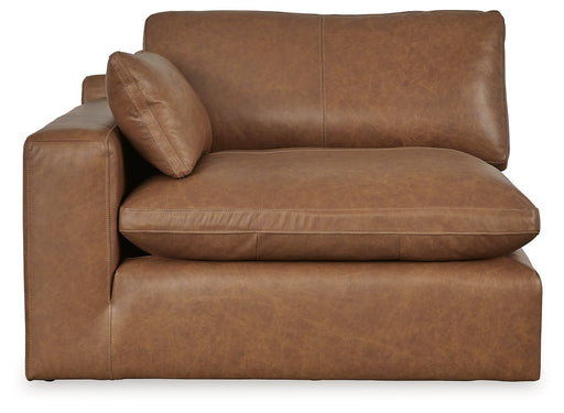 Emilia - Laf Corner Chair - Caramel Signature Design by Ashley®