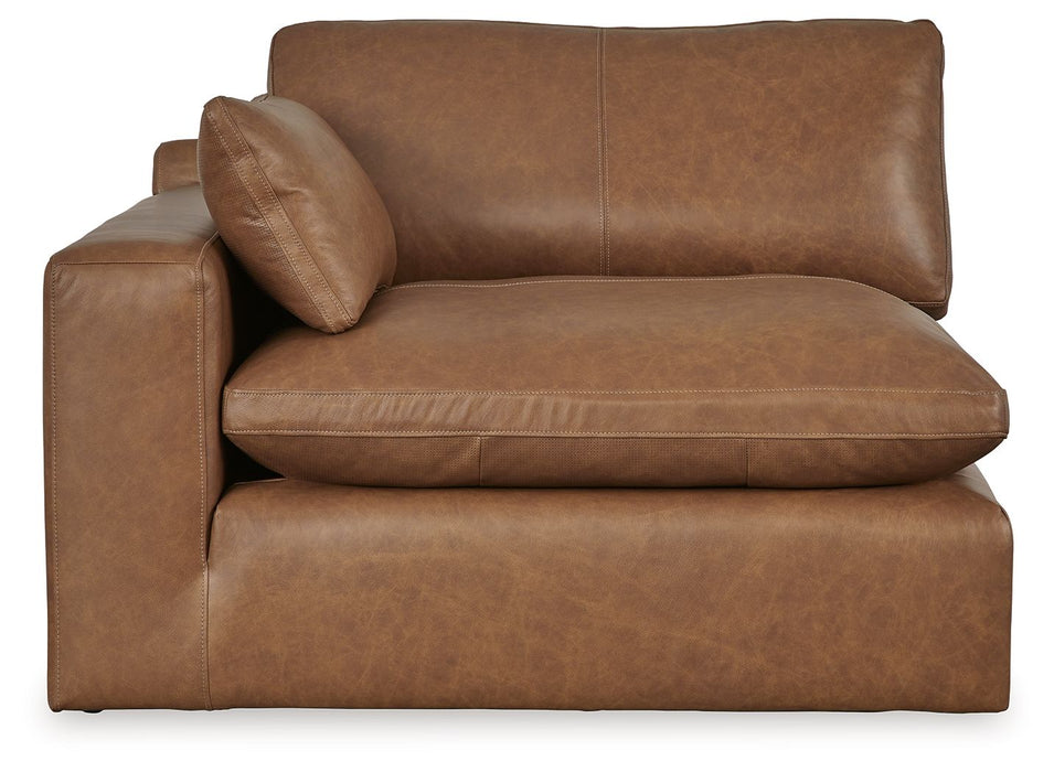 Emilia - Laf Corner Chair - Caramel Signature Design by Ashley®