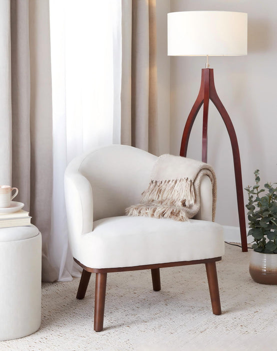 Wishbone - Contemporary Floor Lamp Lumi Source
