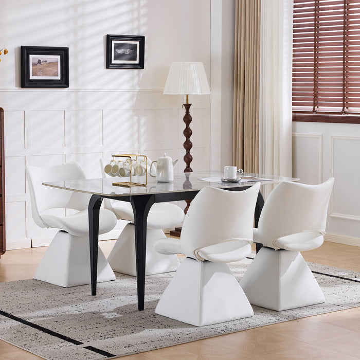 Modern Swivel Dining Chair With High Back Home Essentials