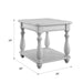 Square End Table - Gray Emerald Home
