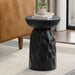 Boyd - V Chisel Accent Table - Black Simpli-Home