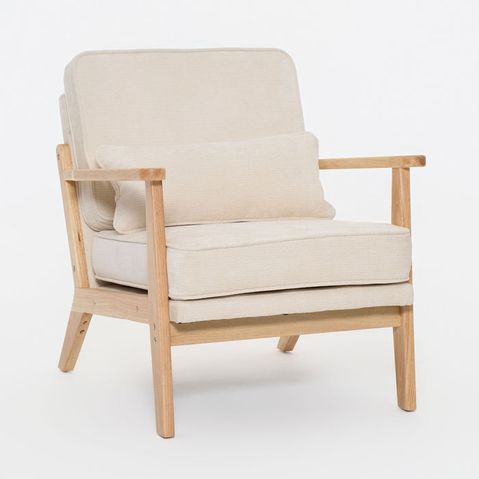 Living Room Chair With Lumbar Pillow Home Essentials