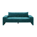 Upholstered 3 Seater Sofa With Wide Armrests Noble House