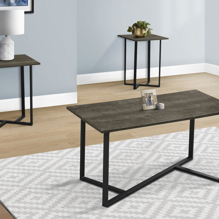 Contemporary 3 Piece Table Set 8th Street